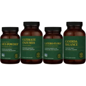 Global Healing Candida Support Bundle for yeast balance and gut health