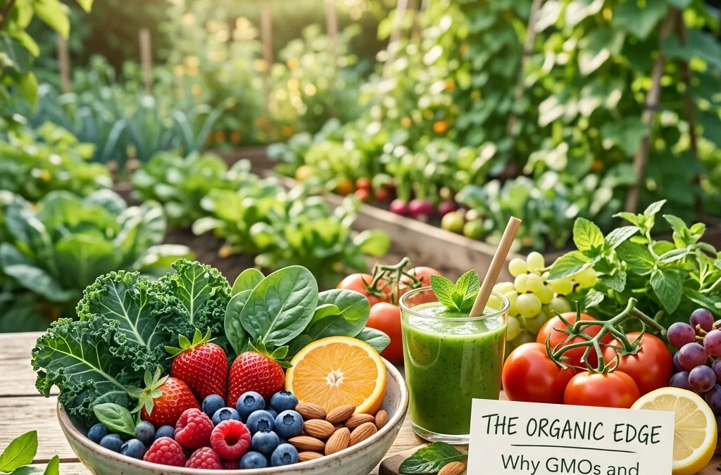 The Organic Edge: Why GMOs and Pesticides Stall Your Metabolic Progress